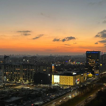 Apartament Skyscrapper Z Widokiem Na Panorame Warszawy Varsavia Esterno foto