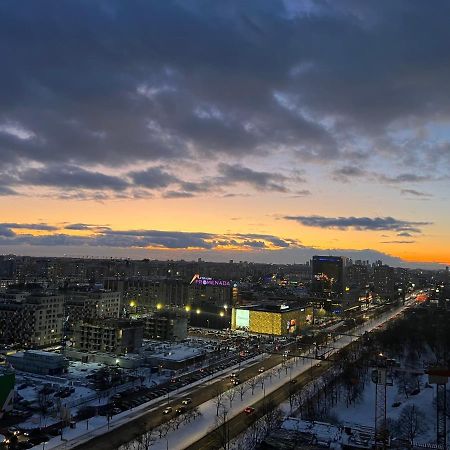 Apartament Skyscrapper Z Widokiem Na Panorame Warszawy Varsavia Esterno foto