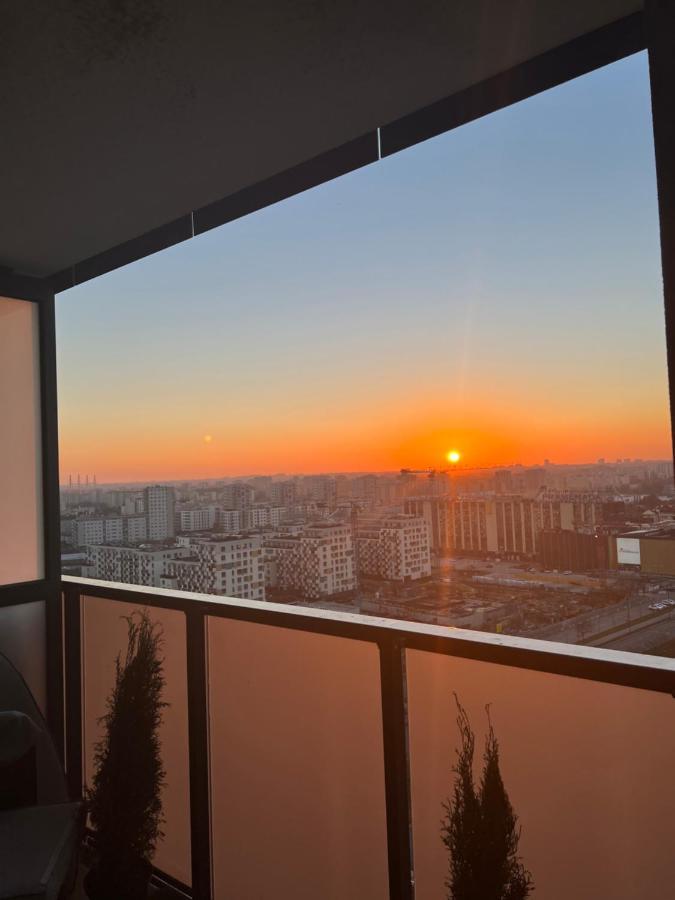 Apartament Skyscrapper Z Widokiem Na Panorame Warszawy Varsavia Esterno foto